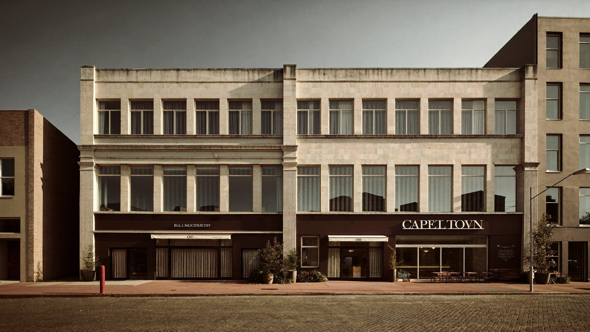 Jurelio Financial Consulting office exterior facade in De Waterkant, Cape Town
